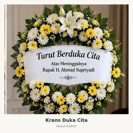 Krans Bunga Duka Subang Kota
